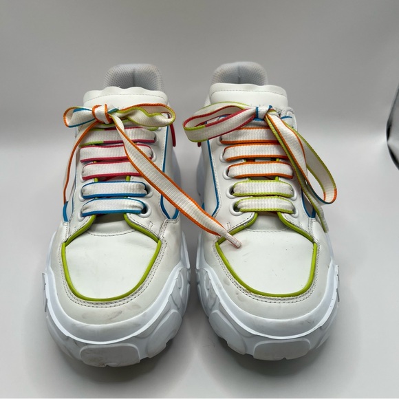 Alexander McQueen Court Trainer 'White Multi' - Picture 2 of 9